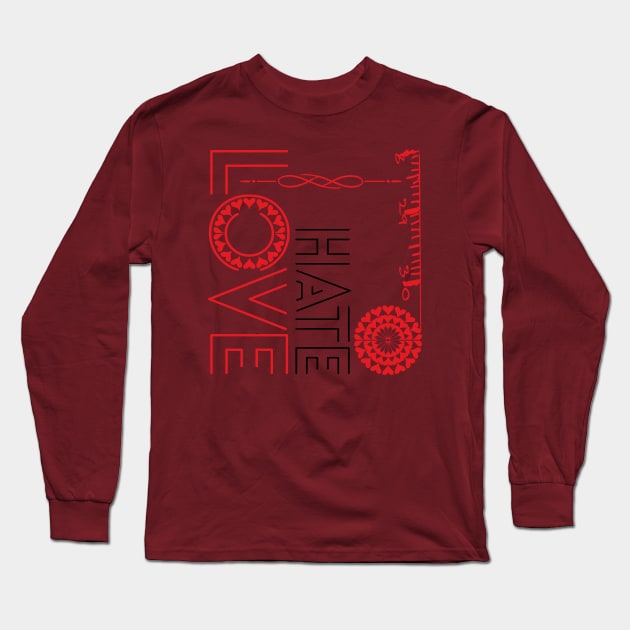 Love Is Greater Than Hate - Equality Long Sleeve T-Shirt by alcoshirts